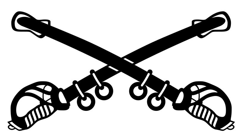 Cavalry Branch Insignia, Plain